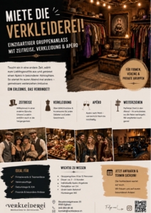 Miete die Verkleiderei